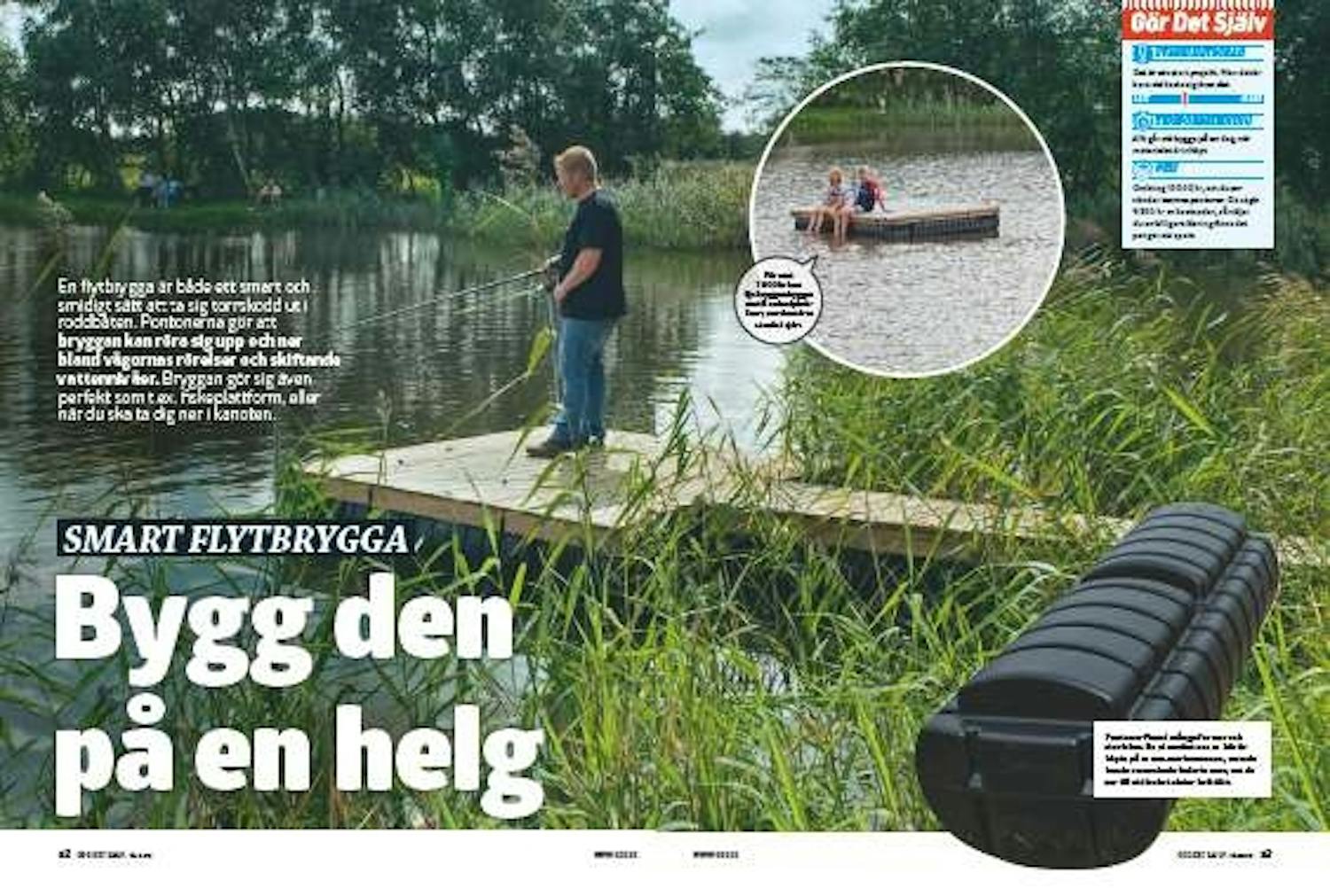 Bygga flytbrygga Bygga flytbrygga